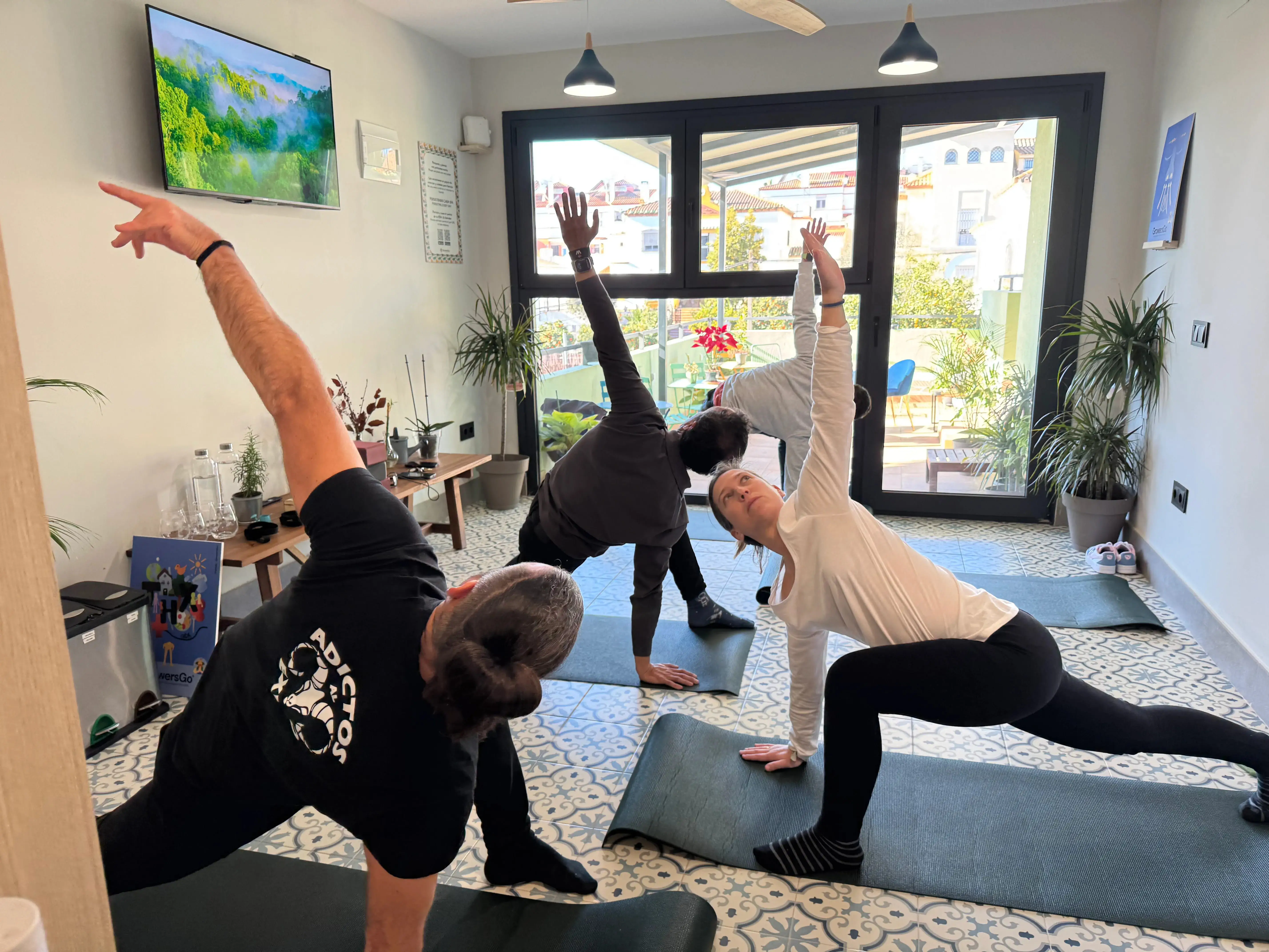 taller de yoga para reducir el estrés